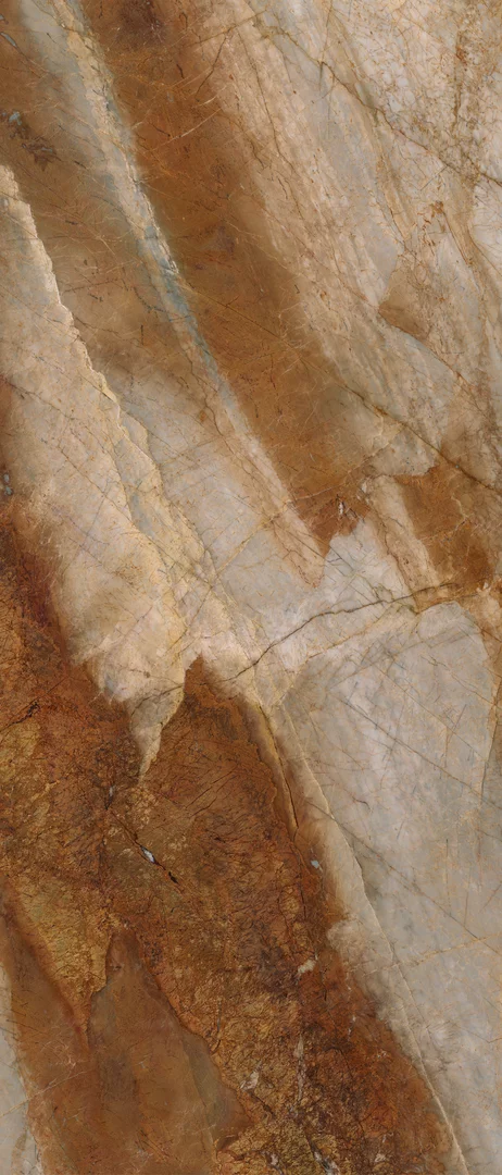 Płytka Abstract rust gres szkl. rekt. poler 279,8 x 119,8 cm - zdjęcie 1.