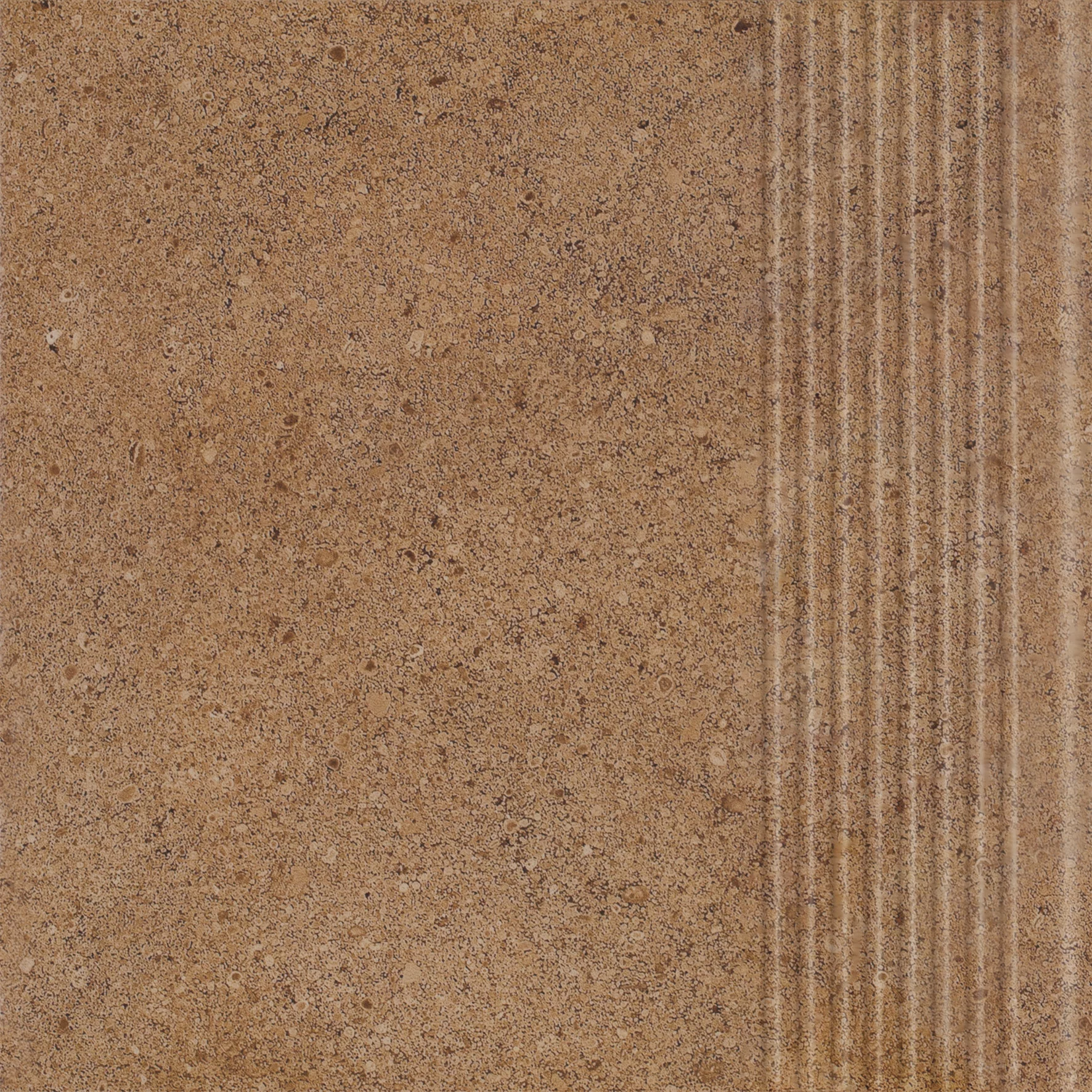 Płytka Algo brown stopnica prosta mat. 30 x 30 cm - zdjęcie 1.