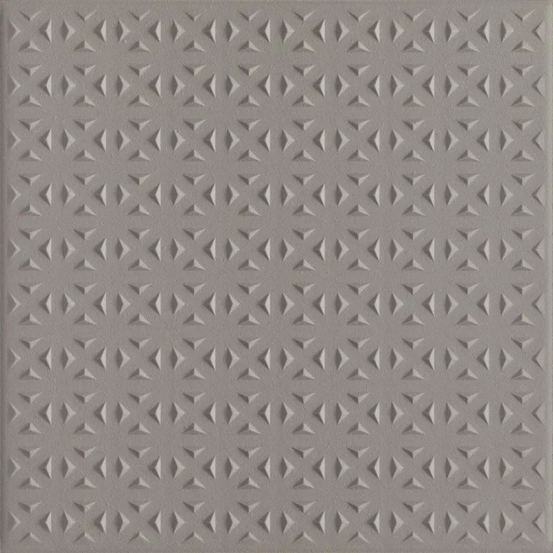Płytka Bazo grys gres monokolor gr. 19,8 x 19,8 cm - zdjęcie 1.