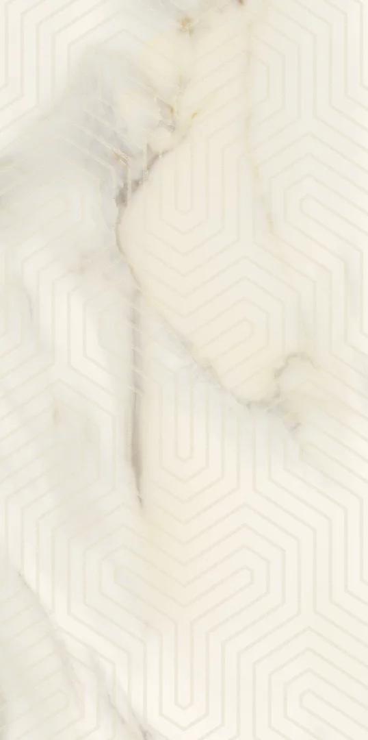 Płytka Daybreak bianco inserto połysk 59,8 x 29,8 cm - zdjęcie 1.