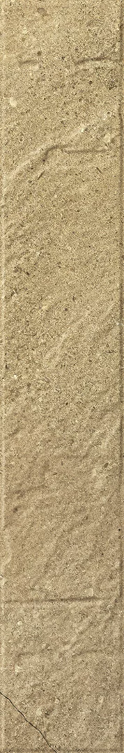 Płytka Eremite beige elewacja struktura mat 39,7 x 6,5 cm - zdjęcie 1.