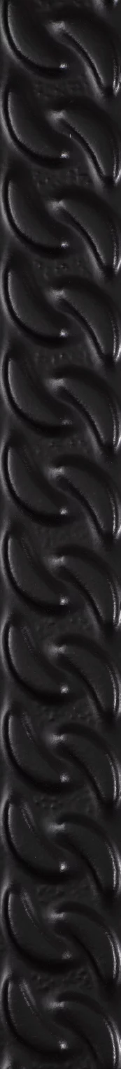 Płytka Fashion spirit black listwa struktura mat 39,8 x 4,5 cm - zdjęcie 1.