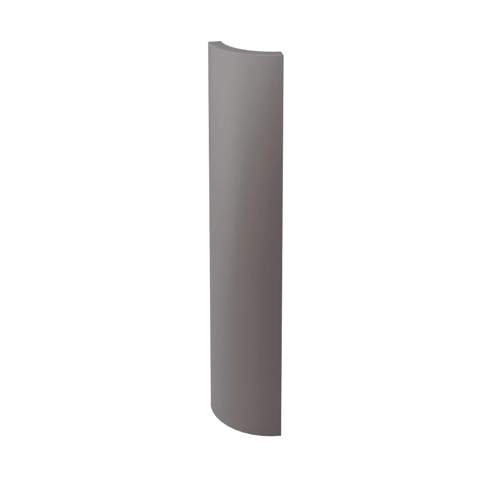 Płytka Gamma colours grafitowa kształtka b mat.  - zdjęcie 1.