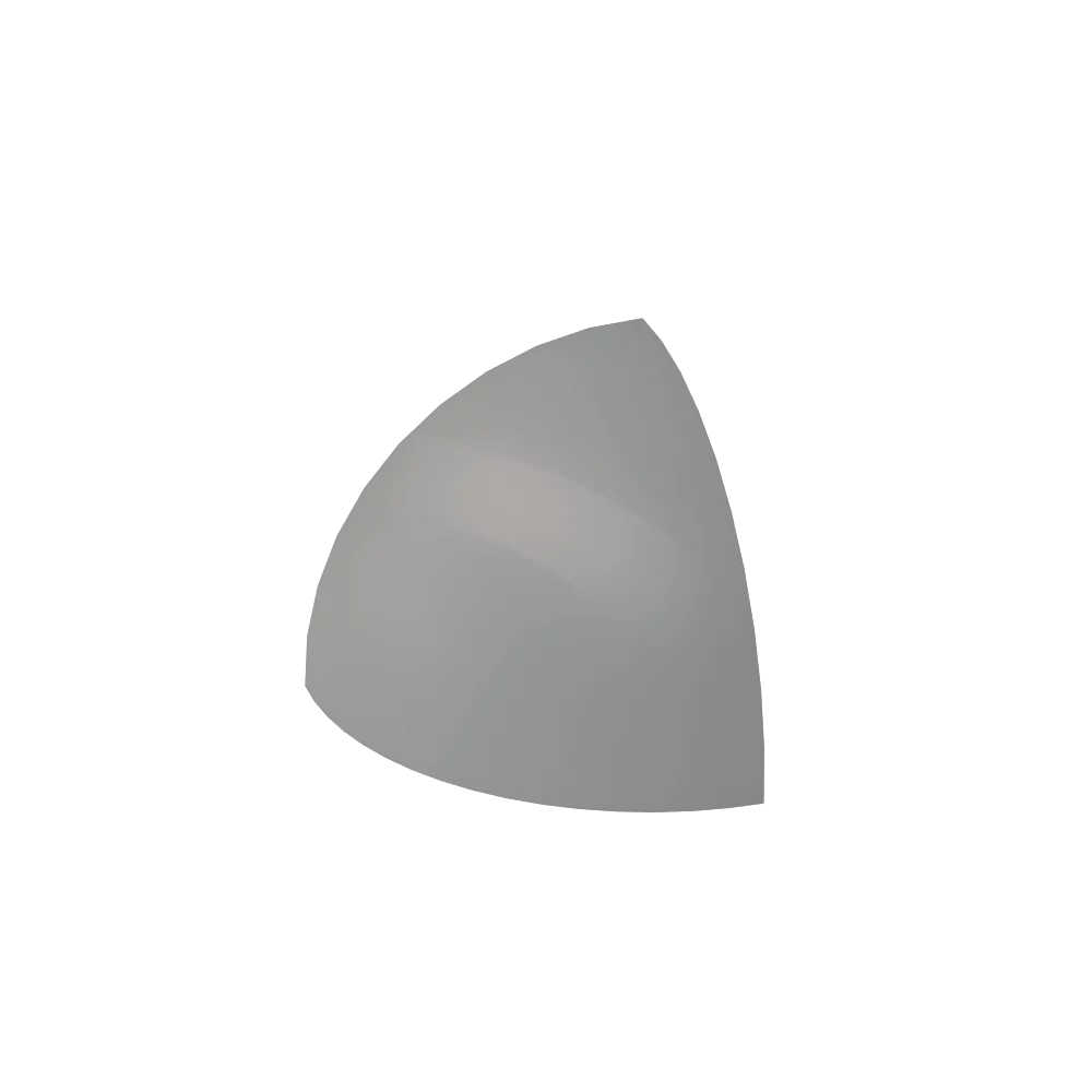 Płytka Gamma colours szara kształtka e połysk  - zdjęcie 1.