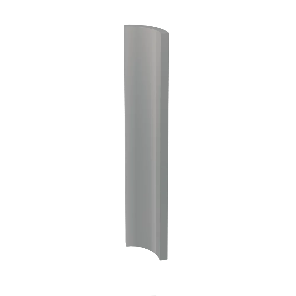 Płytka Gamma colours szara kształtka a połysk 19,8 x 3 cm - zdjęcie 1.