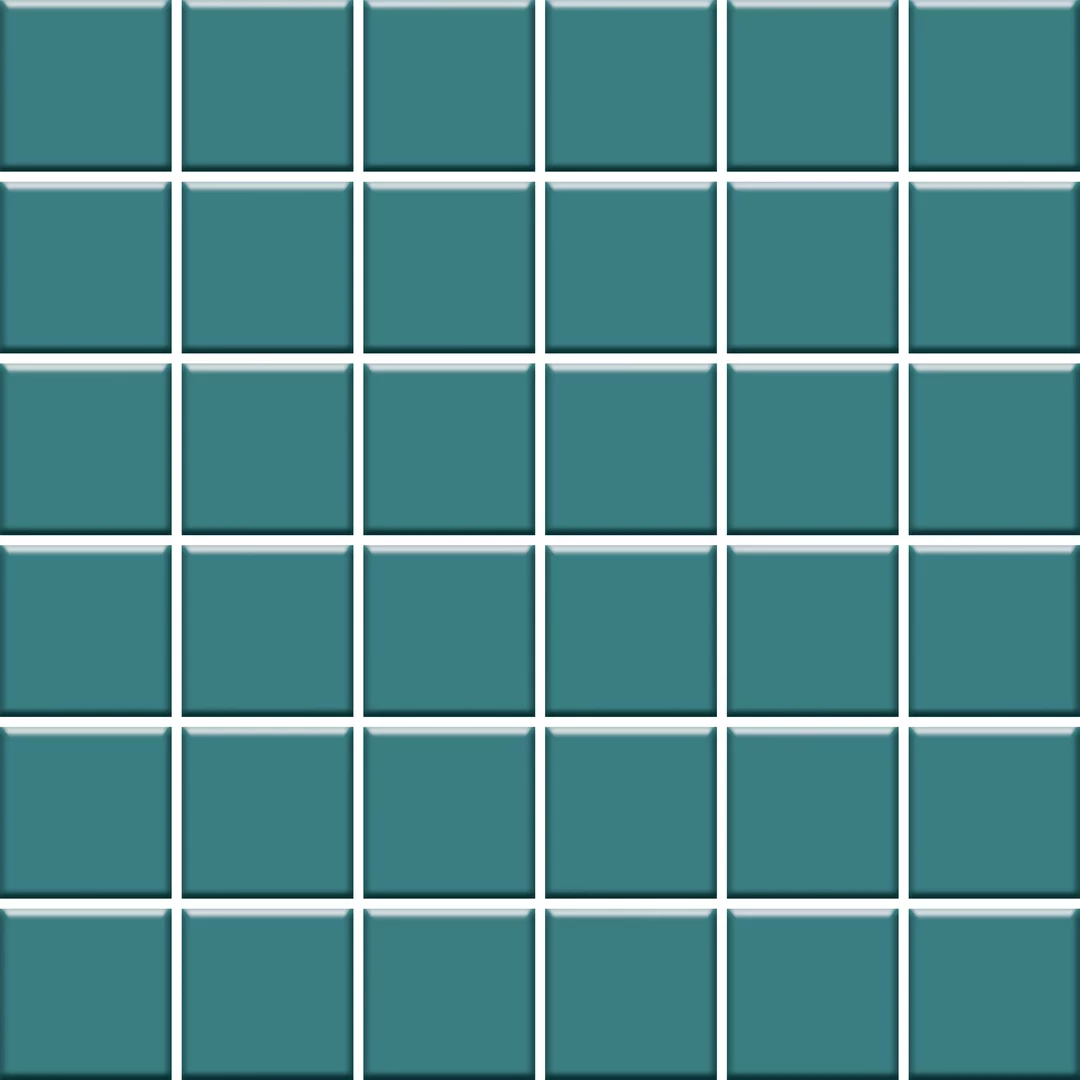 Płytka Gammo colours turkusowy mozaika prasowana mat k. 29,8 x 29,8 cm - zdjęcie 1.