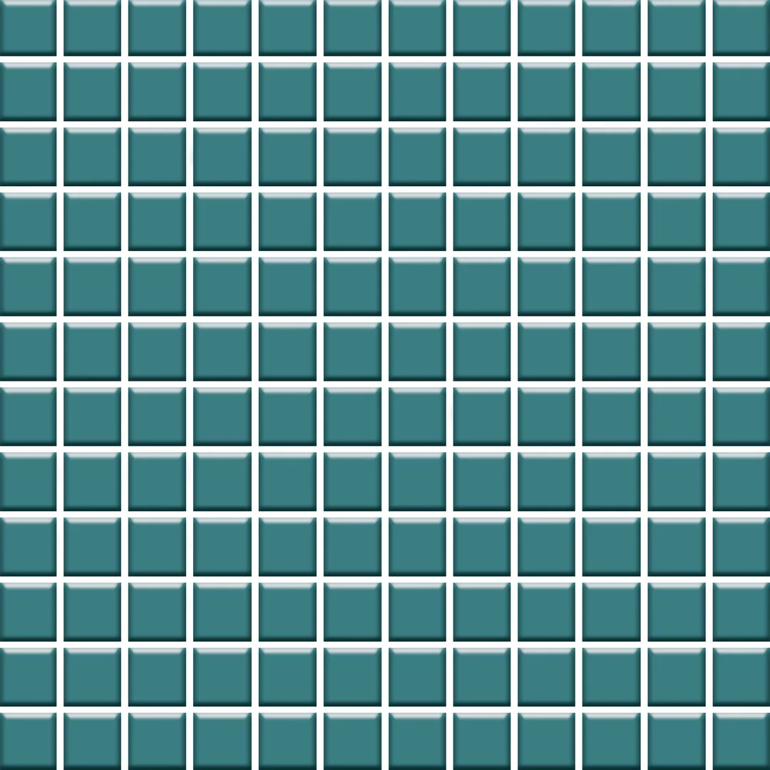 Płytka Gammo colours turkusowy mozaika prasowana mat k. 29,8 x 29,8 cm - zdjęcie 2.