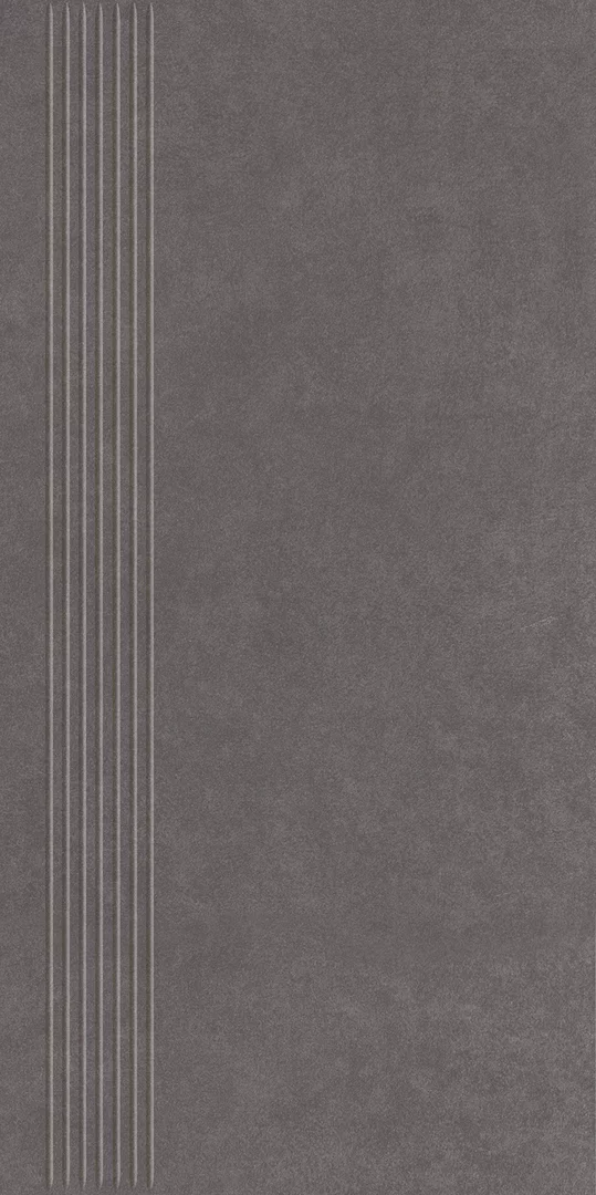 Płytka Intero grafit stopnica prasowana mat. 59,8 x 29,8 cm - zdjęcie 1.