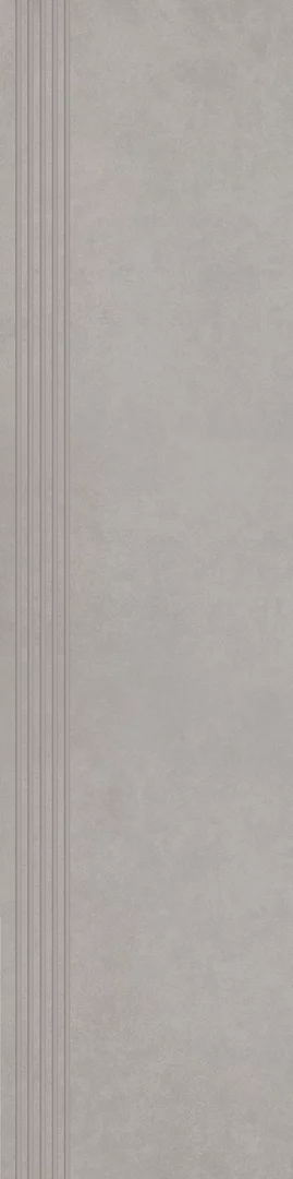 Płytka Intero silver stopnica prosta nacinana mat. 119,8 x 29,8 cm - zdjęcie 1.