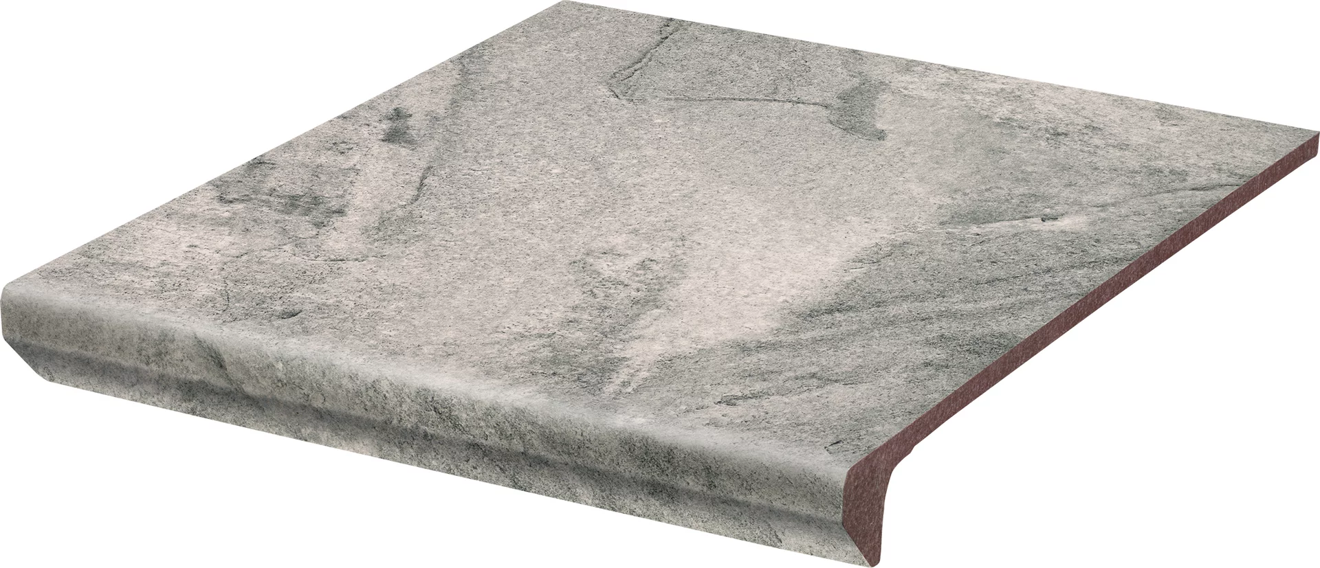 Płytka Mattone pietra grafit kapinos stopnica prosta 33 x 30 cm - zdjęcie 1.