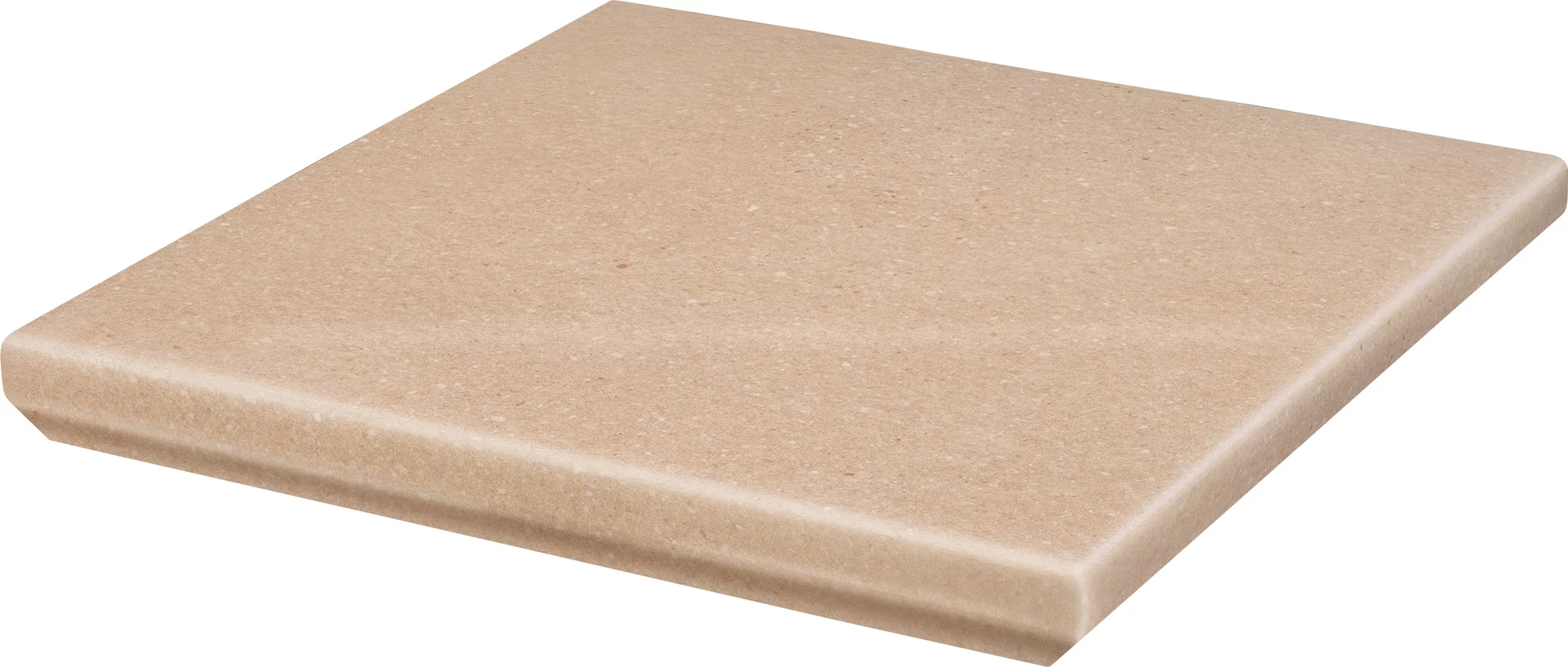 Płytka Mattone sabbia beige kapinos stopnica narożna 33 x 33 cm - zdjęcie 1.
