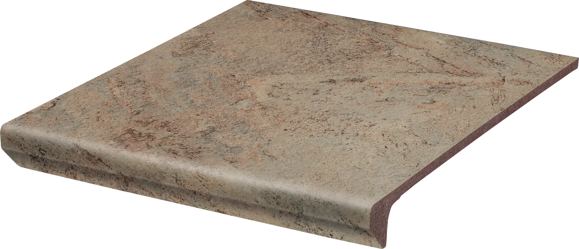 Płytka Mattone pietra ochra kapinos stopnica prosta 33 x 30 cm - zdjęcie 2.