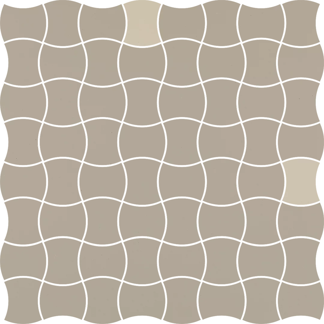 Płytka Modernizm grys mozaika prasowana K.3,6X4,4 MIX B 30,9 x 30,9 cm - zdjęcie 1.