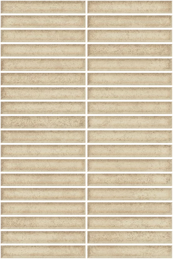 Płytka Monpelli mozaika nacinana beige murano 29,8 x 19,8 cm - zdjęcie 1.