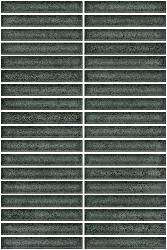 Płytka Monpelli mozaika nacinana emerald murano 29,8 x 19,8 cm - zdjęcie 1.