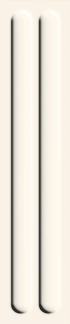 Płytka Monpelli white cegiełka struktura d połysk 29,8 x 6,5 cm - zdjęcie 1.