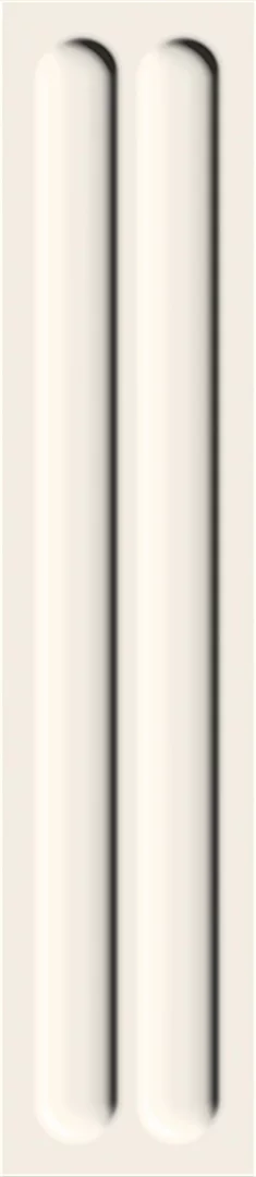 Płytka Monpelli white cegiełka struktura c połysk 29,8 x 6,5 cm - zdjęcie 1.