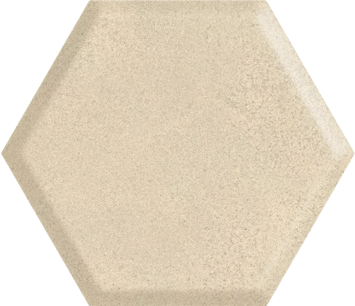 Płytka Serene beige heksagon struktura ściana 19,8 x 17,1 cm - zdjęcie 1.