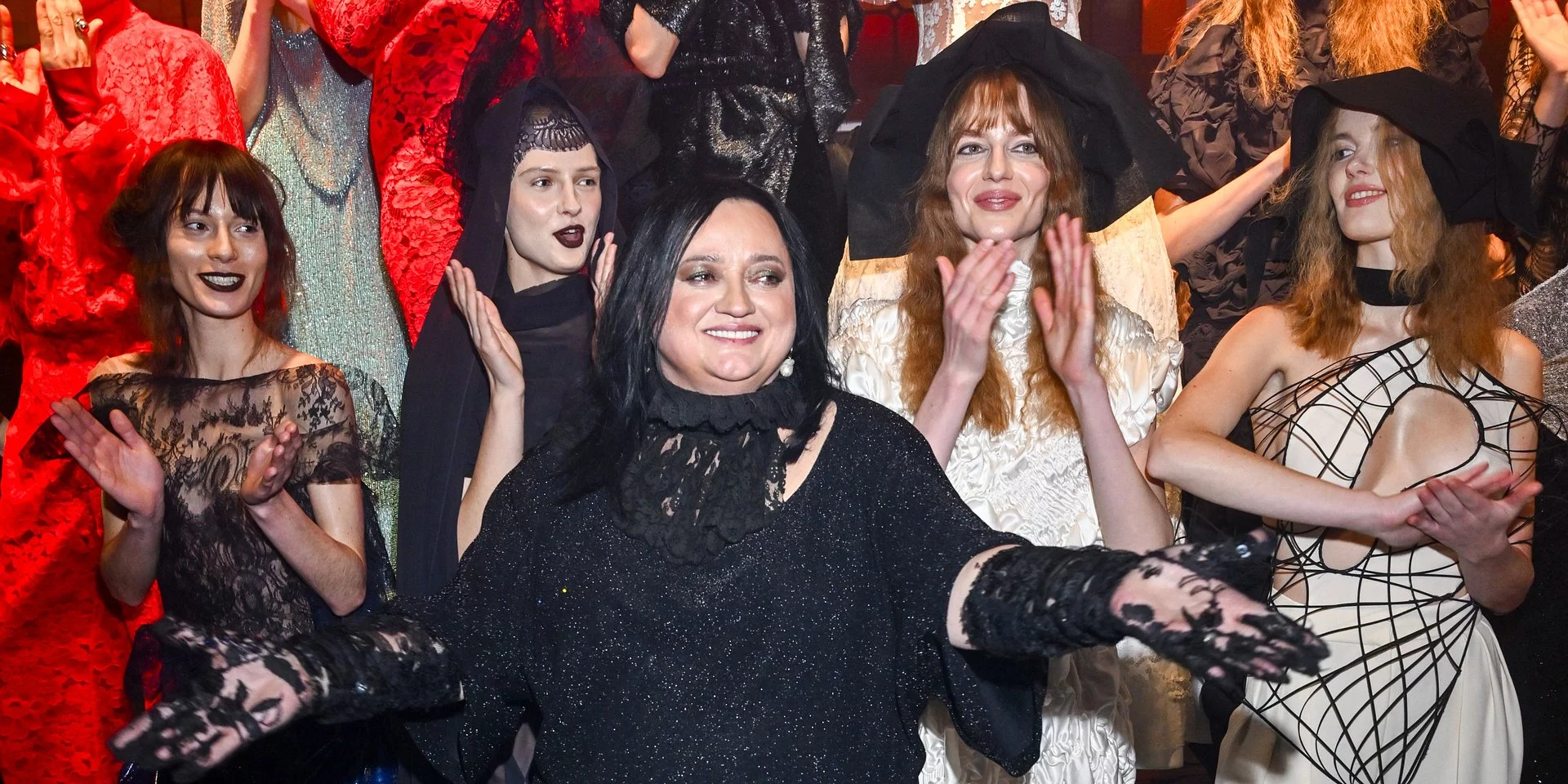 Zdjęcie z pokazu mody Gosi Baczyńskiej